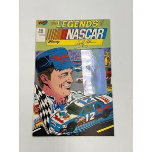 Bobby Allison Signed Comic Book Legends Of NASCAR #4 Holographic